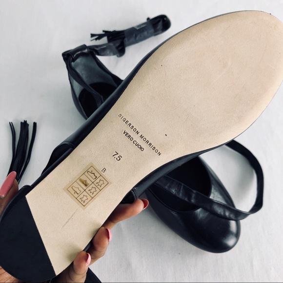 SIGERSON MORRISON elami leather flats (black) - Picture 3 of 9